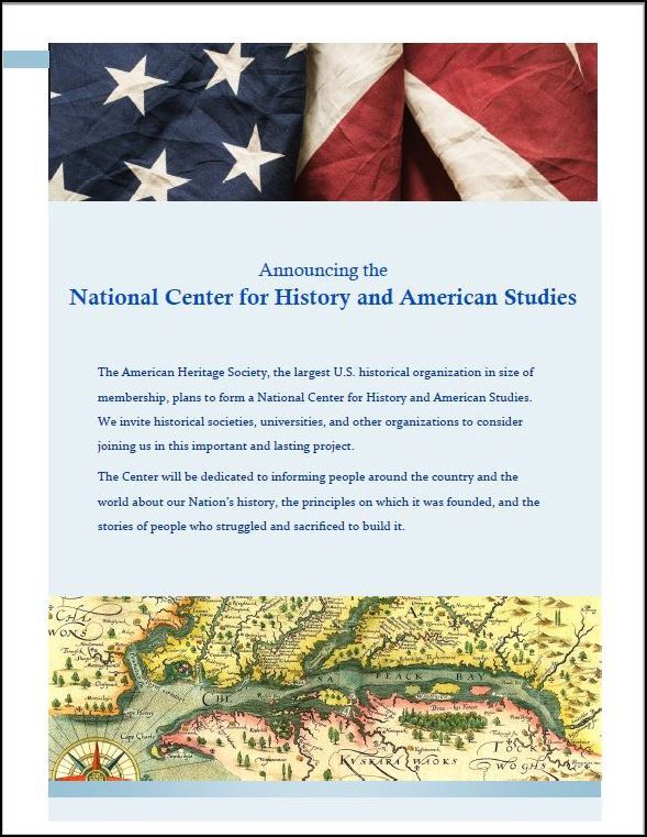 Announcing the National Center for History